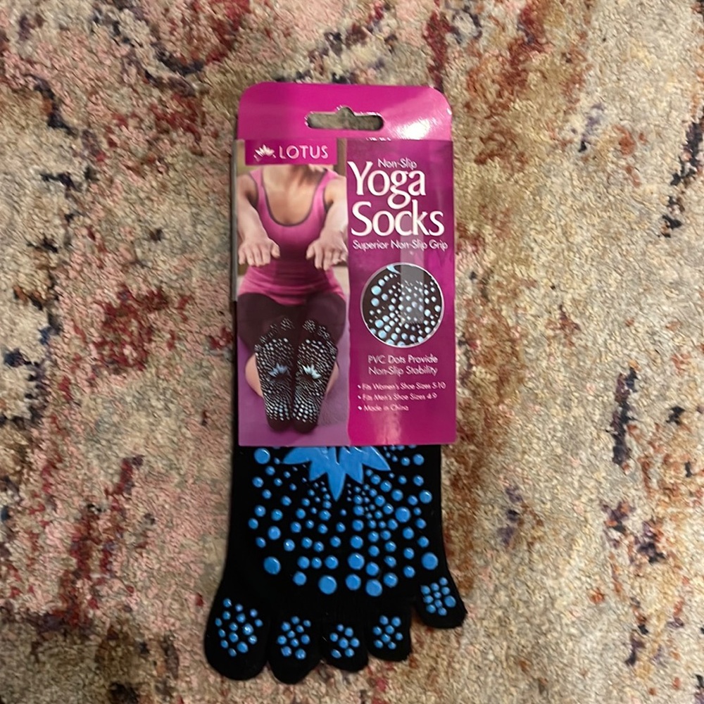 Brand new yoga socks